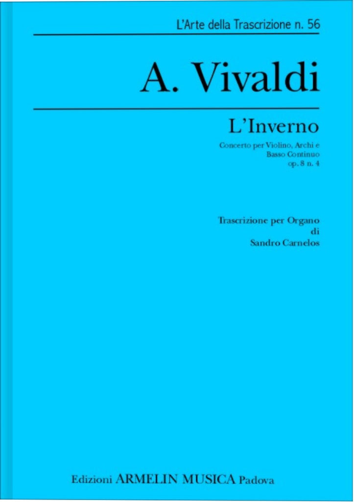 Vivaldi, arr. Carnelos - L'Invierno (The Winter) - Organ