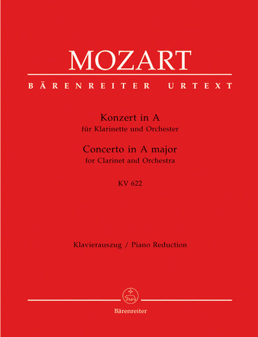 Mozart - Concerto for Clarinet and Orchestra in A Major K. 622 - Clarinet and Piano