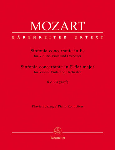 Mozart - Sinfonia Concertante for Violin, Viola and Orchestra in E-flat major K. 364 (320d) Piano Reduction - Violin, Viola, and Piano
