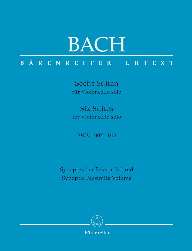 Bach - Six Suites for Violoncello Solo BWV 1007-1012 - Cello Solo