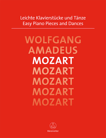 Mozart - Easy Piano Pieces and Dances - Piano