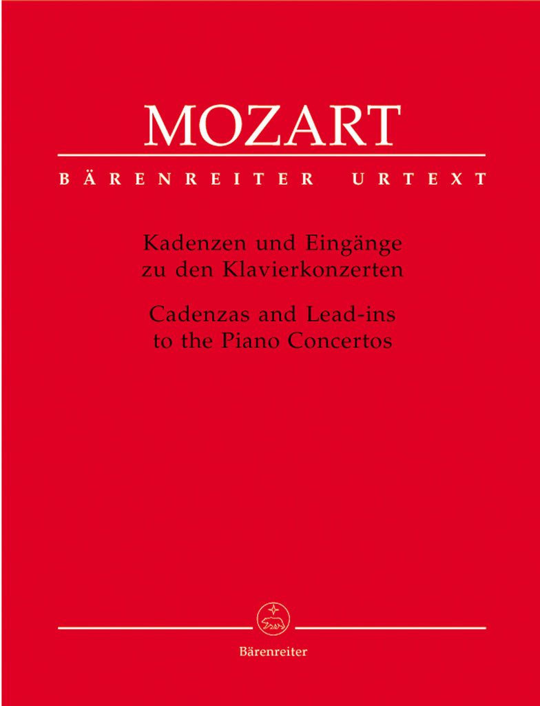 Mozart - Cadenzas and Lead-ins to the Piano Concertos - Piano