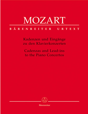 Mozart - Cadenzas and Lead-ins to the Piano Concertos - Piano