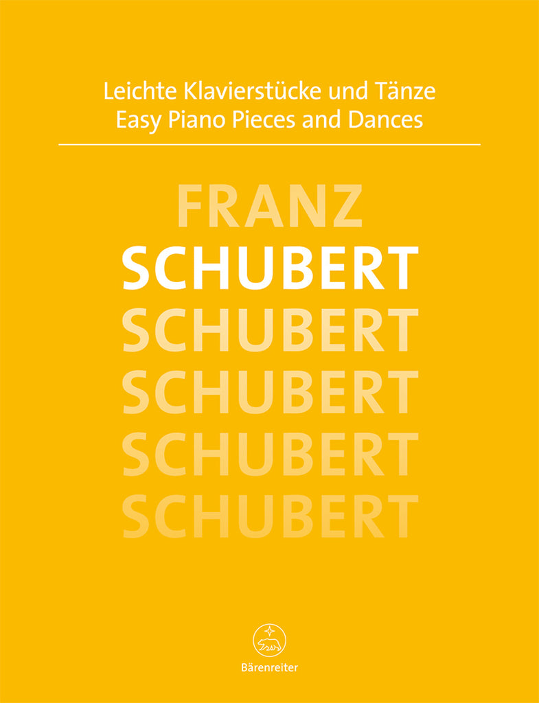 Schubert, ed. Topel - Easy Piano Pieces and Dances (with fingering) - Piano