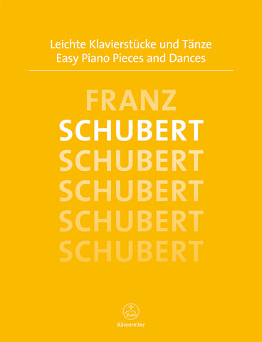 Schubert, ed. Topel - Easy Piano Pieces and Dances (with fingering) - Piano