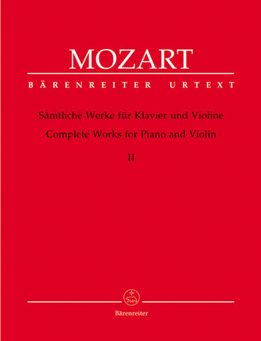 Mozart - Complete Works for Violin and Piano, Vol. 2 - Violin and Piano