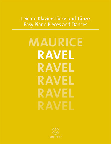 Ravel, ed. Topel – Easy Piano Pieces and Dances – Piano