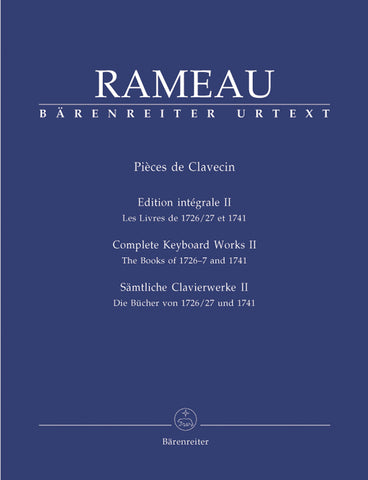 Rameau - Complete Keyboard Works II: 1726-27 and 1741 - Harpsichord, Piano