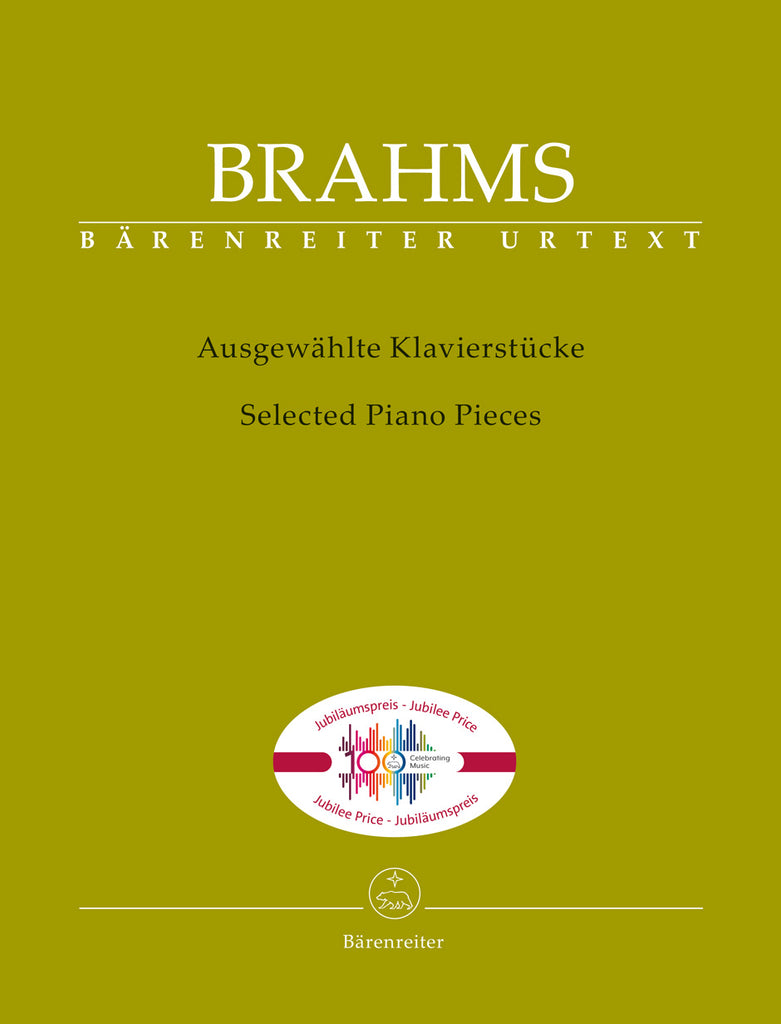 Brahms - Selected Piano Pieces - Piano Collection