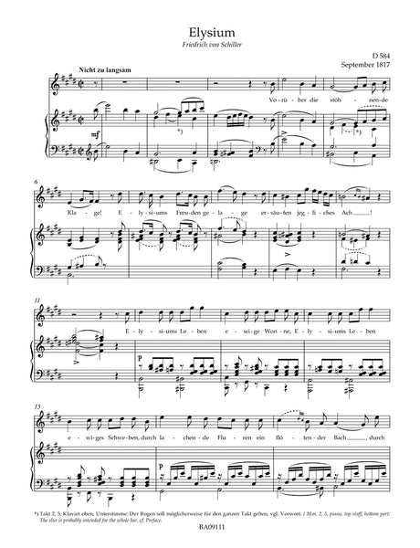 Schubert - Lieder, Vol. 11 - High Voice and Piano