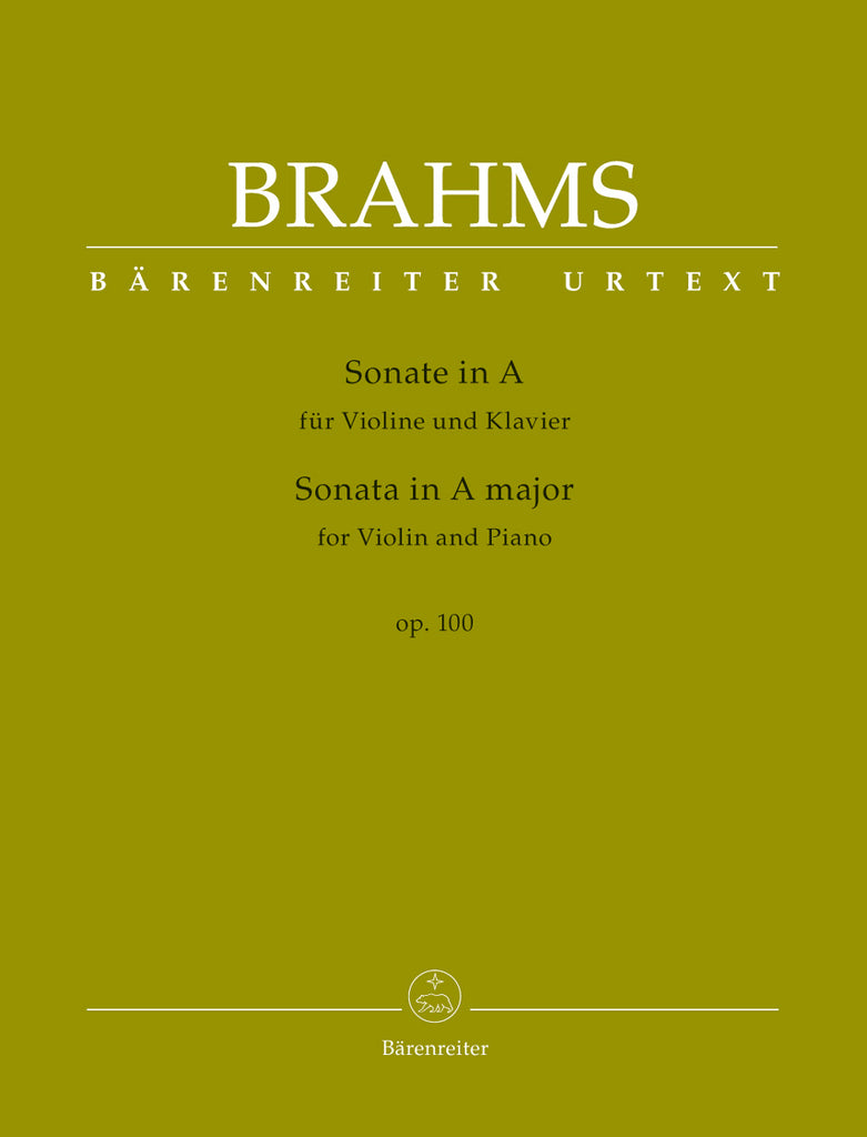 Brahms - Sonata for Violin and Piano in A Major, Op. 100 - Violin and Piano