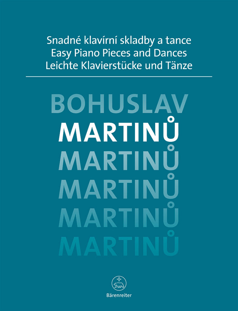 Martinu - Easy Piano Pieces and Dances - Piano