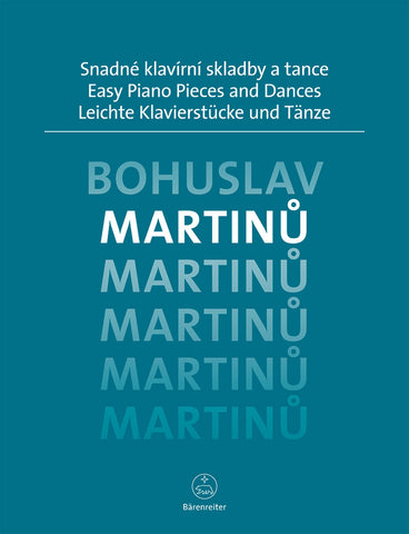 Martinu - Easy Piano Pieces and Dances - Piano