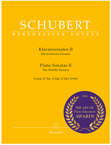 Schubert - Piano Sonatas II: The Middle Sonatas (D 664, D 784, D 840, D 845, D 850) - PIano