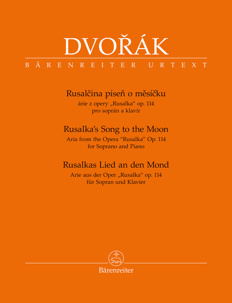 Dvorak - Rusalka's Song to the Moon, Op. 114 - Soprano and Piano