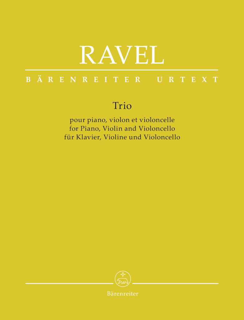 Ravel - Trio for Piano, Violin and Violoncello - Piano Trio