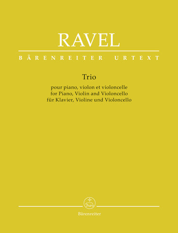 Ravel - Trio for Piano, Violin and Violoncello - Piano Trio