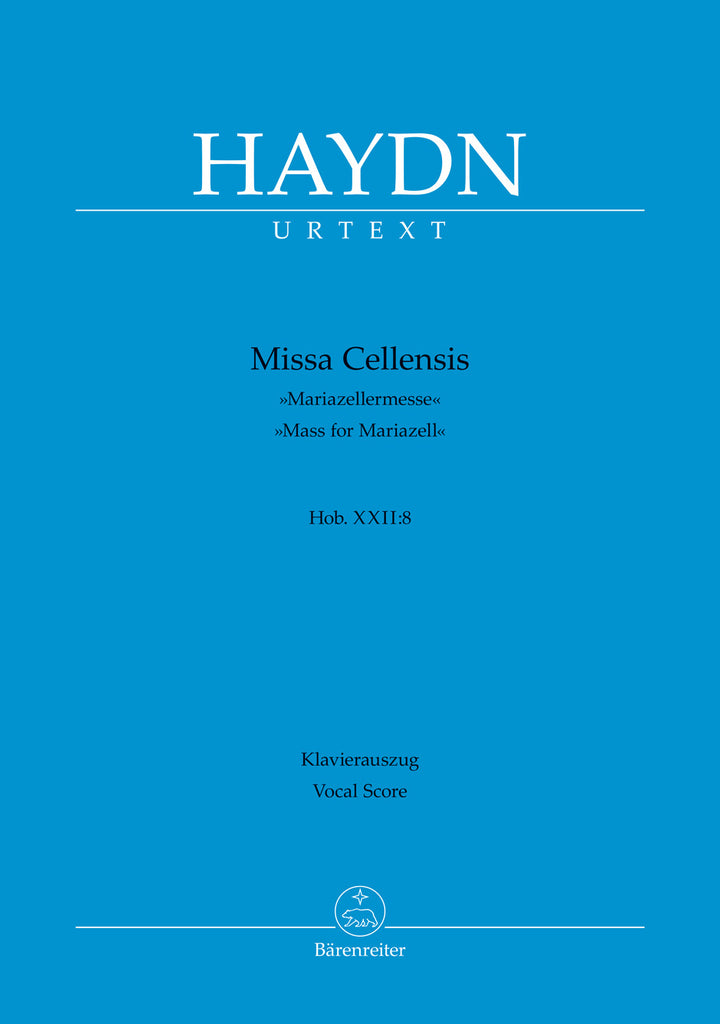 Haydn - Missa Cellenis Hob. XXII:8 "Mass for Mariazell" - Vocal Score