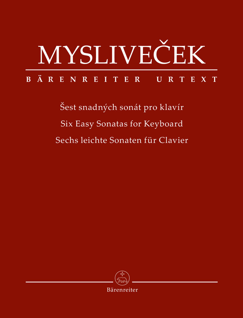 Myslivecek - Six Easy Sonatas for Keyboard - Piano