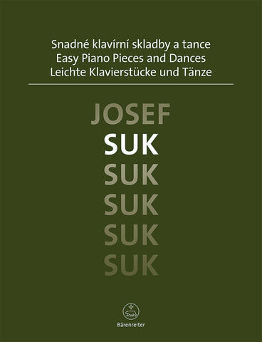 Suk - Easy Piano Pieces and Dances - Piano