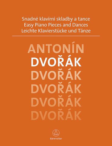 Dvorák - Easy Piano Pieces and Dances - Piano