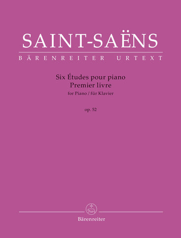 Saint-Saëns - Six Études for Piano, Op. 52 - Piano
