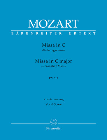 Mozart - Missa in C major KV 317 "Coronation Mass" - Vocal Score