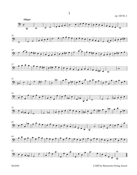 Dotzauer - Etudes for Violoncello solo - Cello