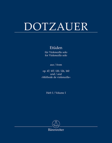 Dotzauer - Etudes for Violoncello solo - Cello