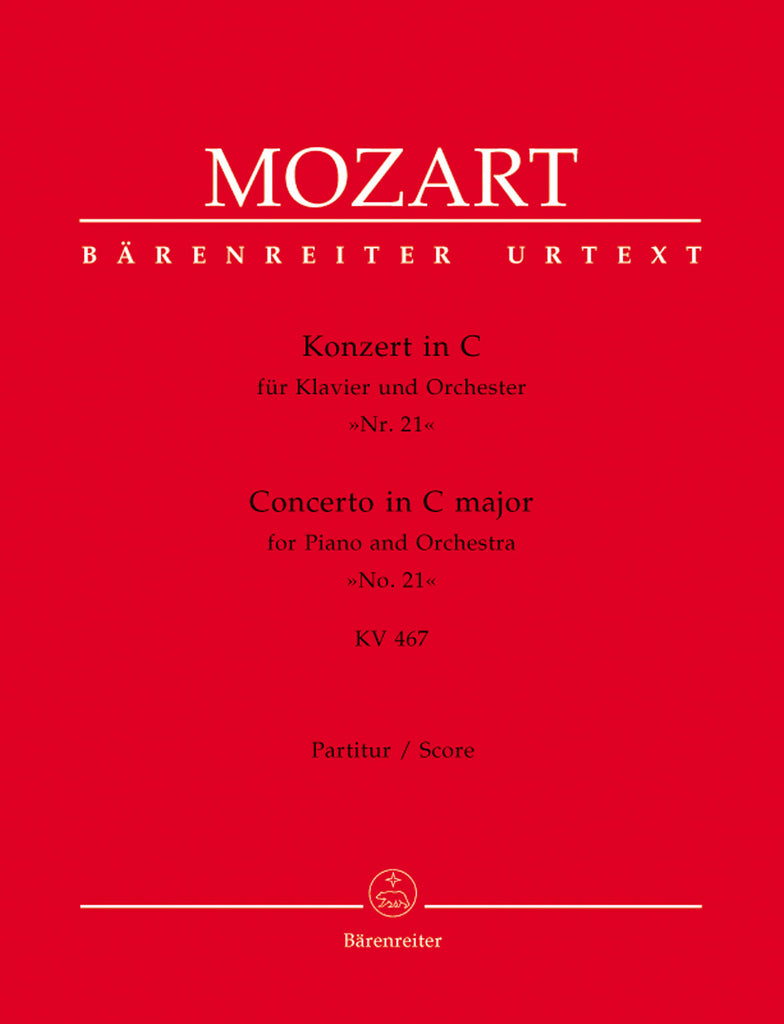 Mozart, ed. Engel/Heussner - Piano Concerto No. 21 in C Major, KV. 467 - Full Score