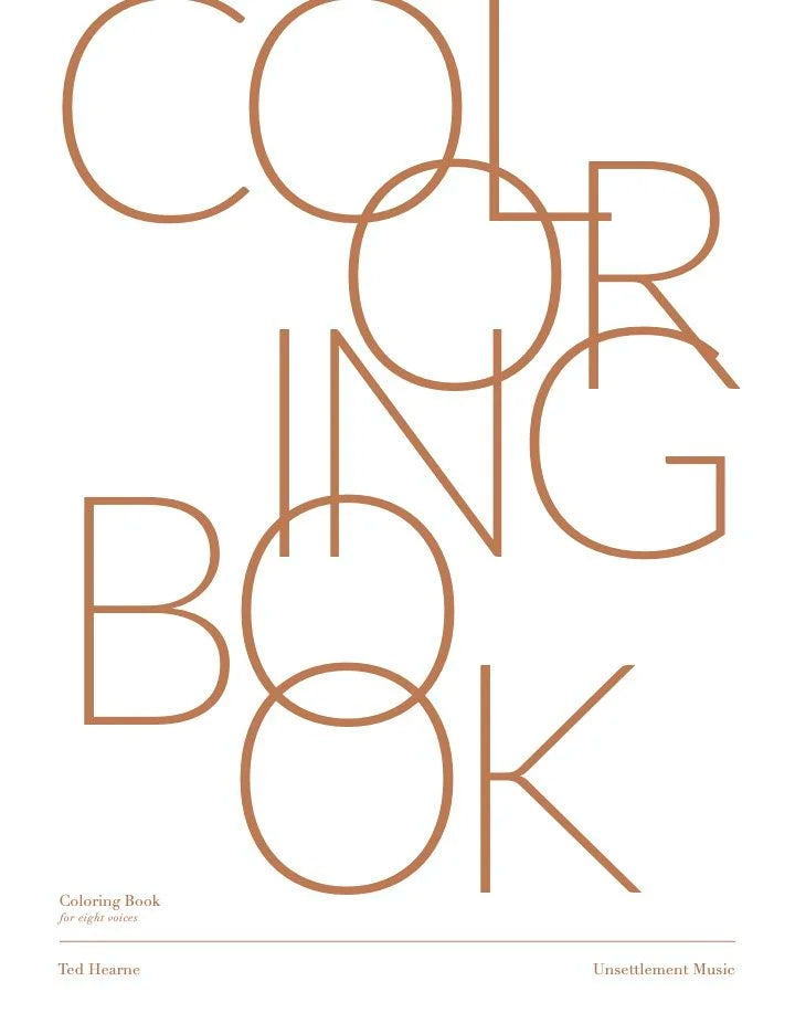 Hearne - Letter to My Father (from Coloring Book) ** NET ** - SSAATBBB (Pack of 9)