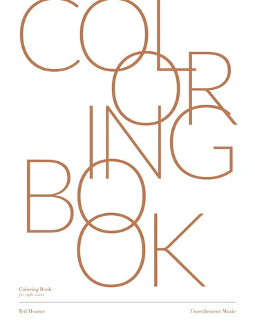 Hearne - Letter to My Father (from Coloring Book) ** NET ** - SSAATBBB (Pack of 9)