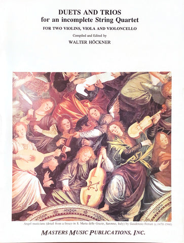Höckner - Duets and Trios for an Incomplete String Quartet - String Quartet