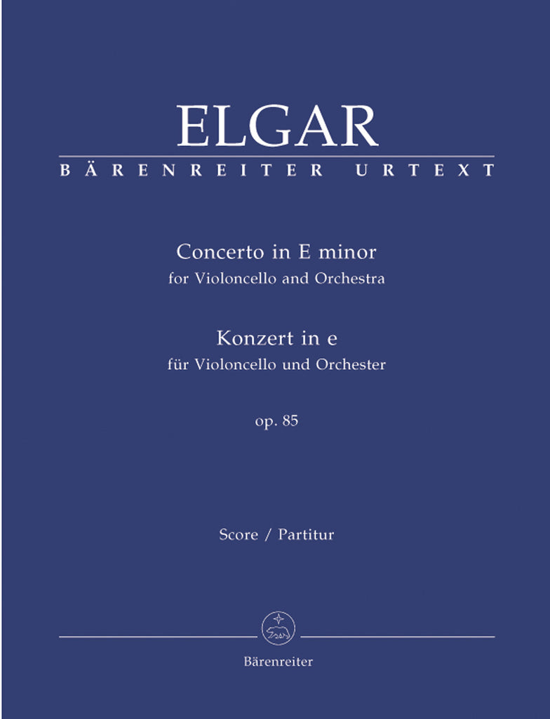 Elgar - Concerto in E Minor, Op. 85 - Full Score