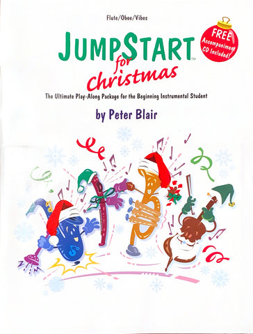 Blair - Jumpstart for Christmas (w/CD accompaniment) - Flute/Oboe/Vibes