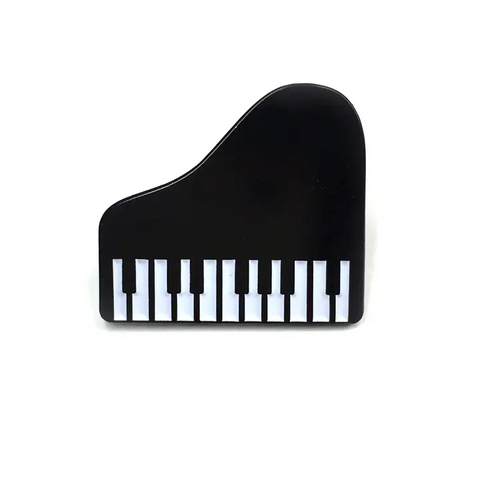 Grand Piano Enamel Pin