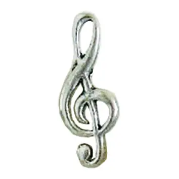 Pewter Pin - Treble Clef