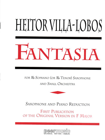 Villa Lobos - Fantasia - Tenor or Soprano Saxophone