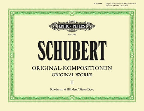 Schubert - Original Compositions, Vol. 2 - Piano, 4 Hands