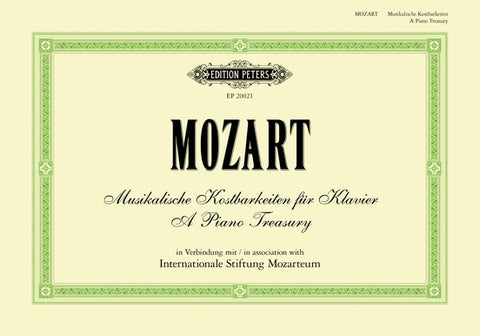Mozart - Mozart: A Piano Treasury - Piano