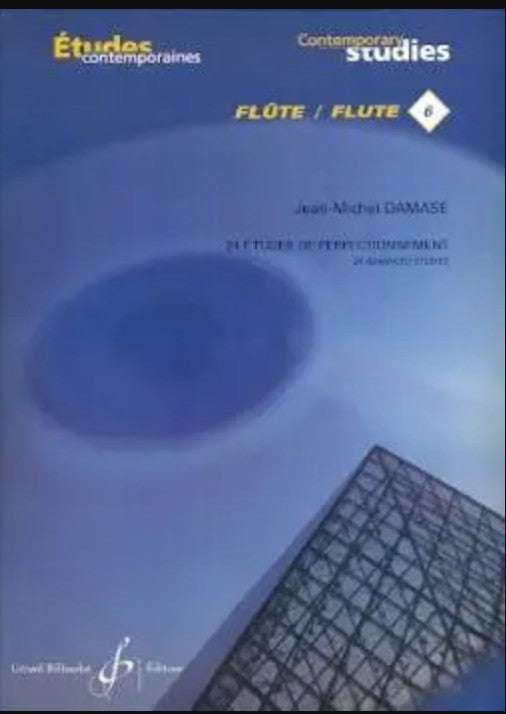 Damase - Contemporary Studies, Vol. 6: 24 Advanced Studies (24 Etudes de Perfectionnement) - Flute Method