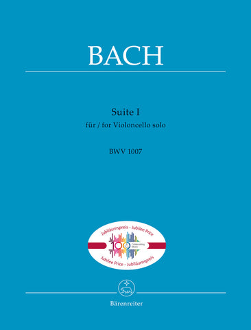 Bach - Suite No. 1 for Cello Solo, BWV 1007 - Cello