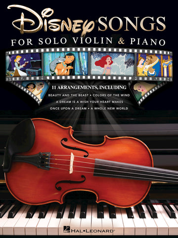 Disney Songs for Solo Violin & Piano - Violin and Piano