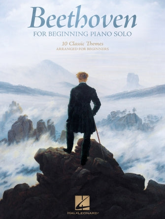 Beethoven for Beginning Piano Solo: 10 Classic Themes Arranged for Beginners - Easy Piano Collection