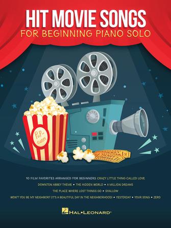 Hit Movie Songs for Beginning Piano Solo - Easy Piano Solo Collection