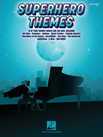 Superhero Themes for Easy Piano - Easy Piano Collection