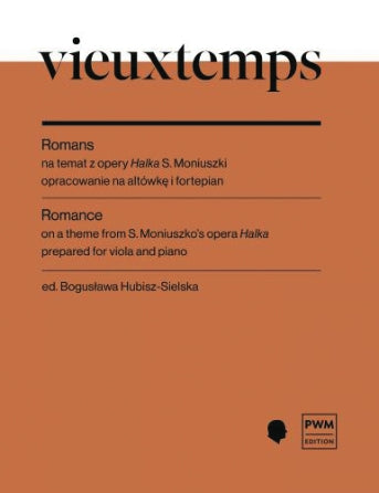 Vieuxtemps - Romance on A Theme from S. Moniuszko's Opera 'Halka' - Viola and Piano