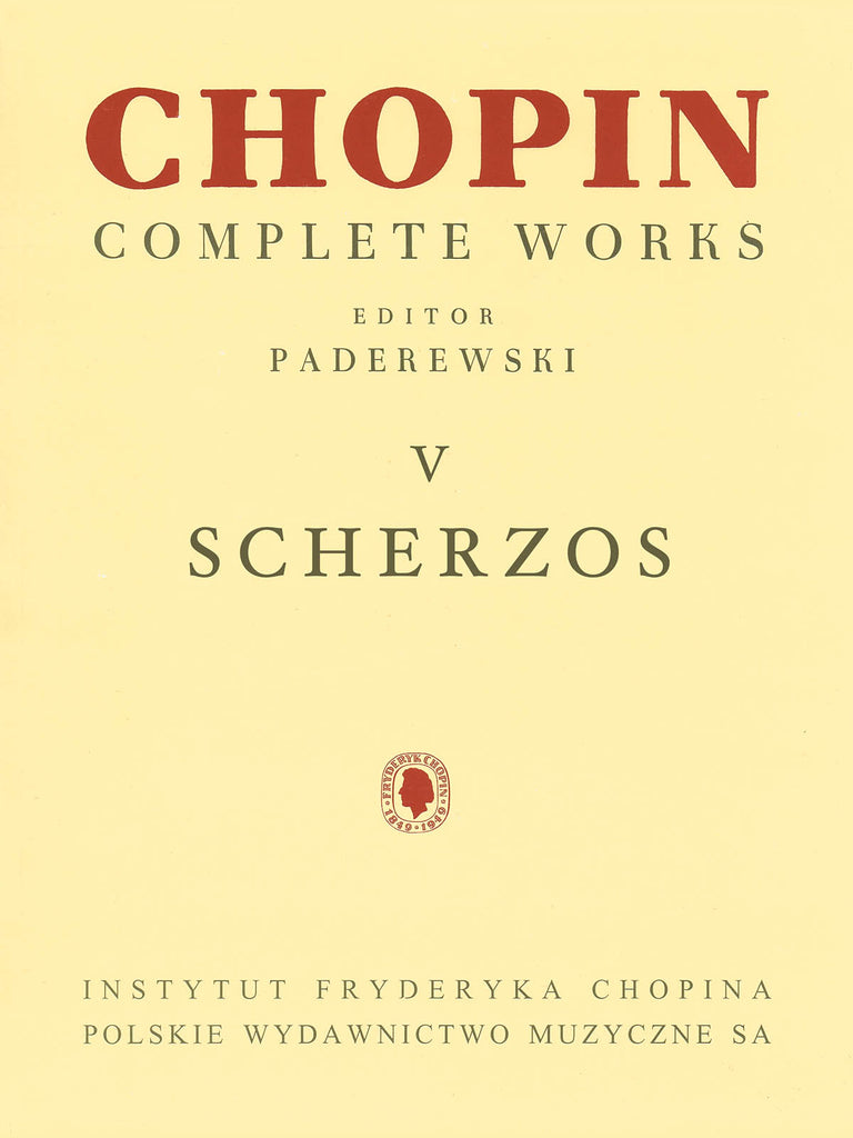 Chopin, ed. Paderewski – Complete Works, Vol. V: Scherzos – Piano