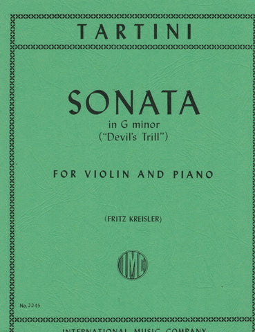 Tartini, ed. Kreisler - Sonata in G Minor "Devil's Trill" - Violin and Piano