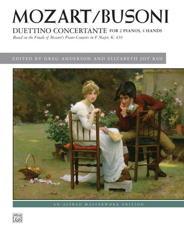 Mozart and Busoni - Duettino Concertante - 2 Pianos, 4 Hands